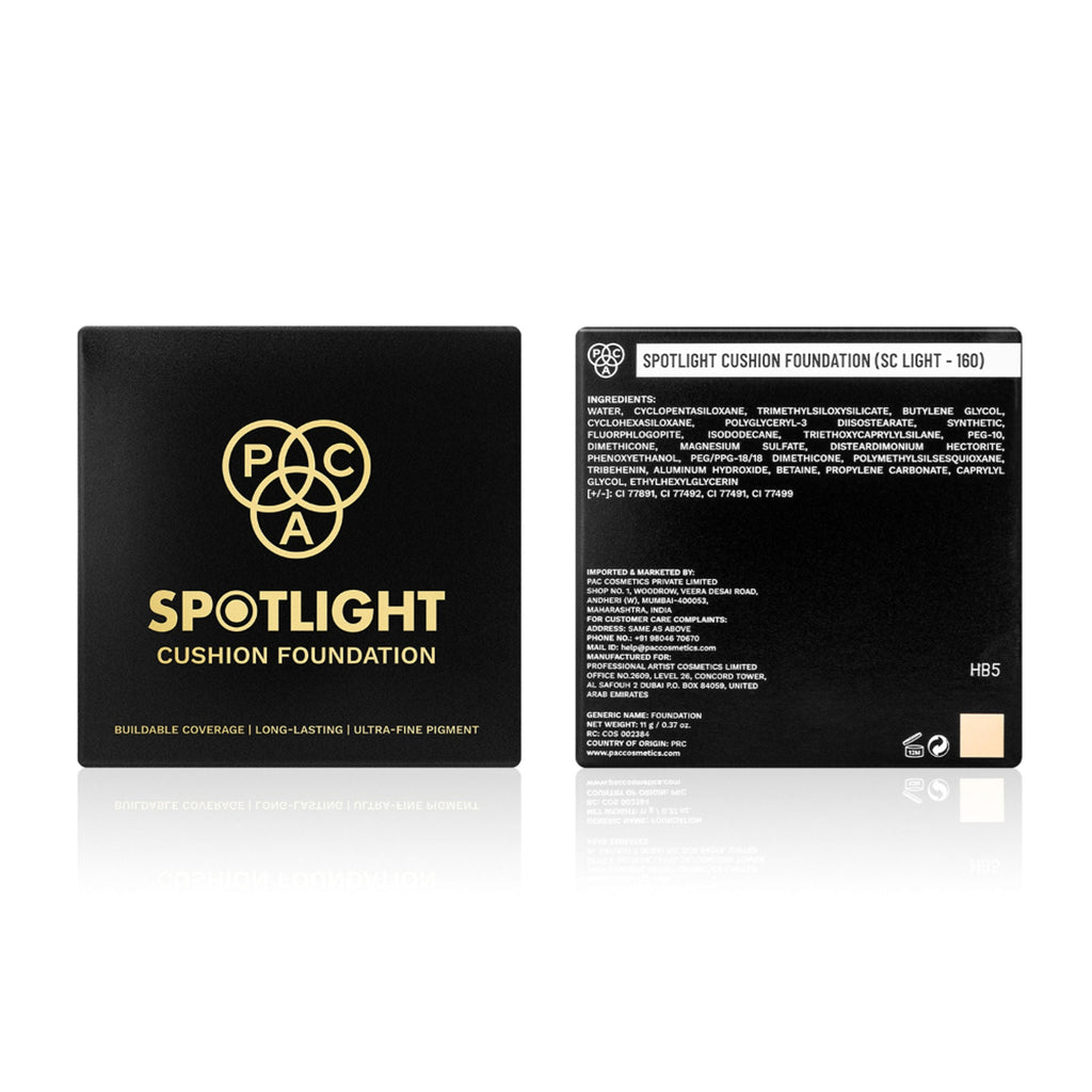 PAC Studio Spotlight Cushion Foundation - Sc Light 160 | Grocsy