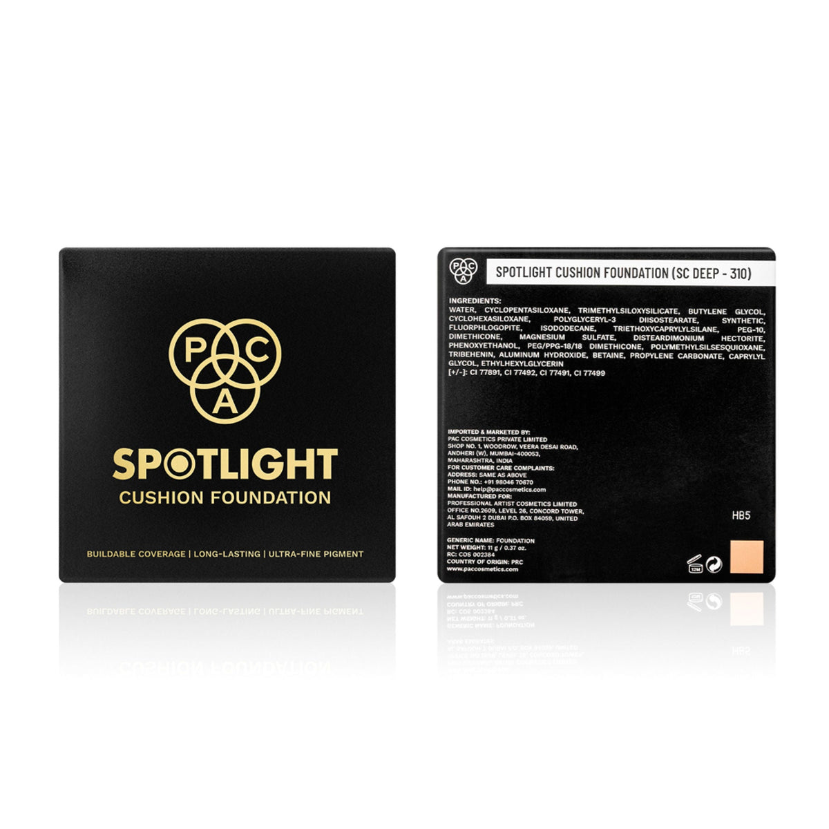 PAC Studio Spotlight Cushion Foundation - Sc Deep  310 | Grocsy
