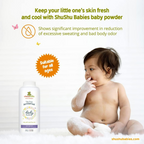 ShuShu Babies Talc Free Baby Powder with Arrowroot Extracts (under 0-3 Years Baby) | Grocsy