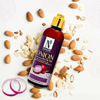 NutriGlow NATURAL'S Onion Hair Oil | Grocsy