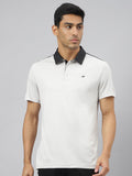 Alcis Men Train-Tech Anti-Static Slim-Fit Training Polo T-Shirt | Grocsy