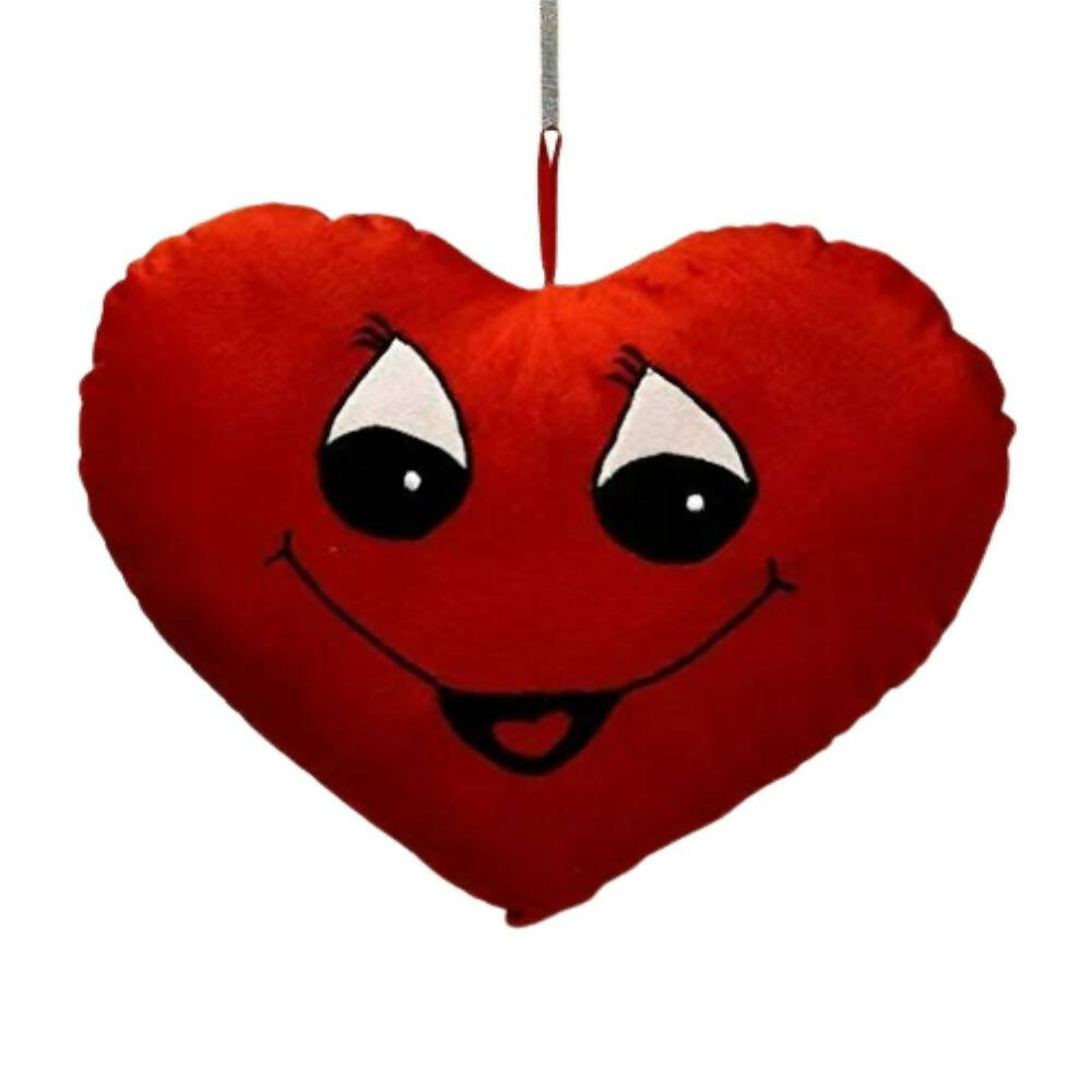 Frantic Cushion Heart_Red Love Eyes Pillow | Grocsy