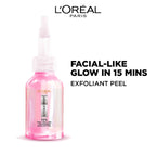 L'Oreal Paris Glycolic-Bright Anti Dark Spot Exfoliant Peel 15% Aha + Bha + Pha + Niacinamide | Grocsy