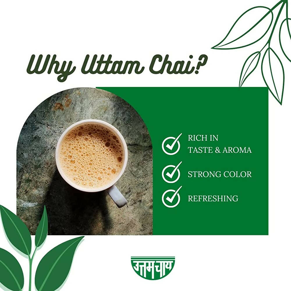 Uttam Chai Garden Fresh Assam Tea | Grocsy