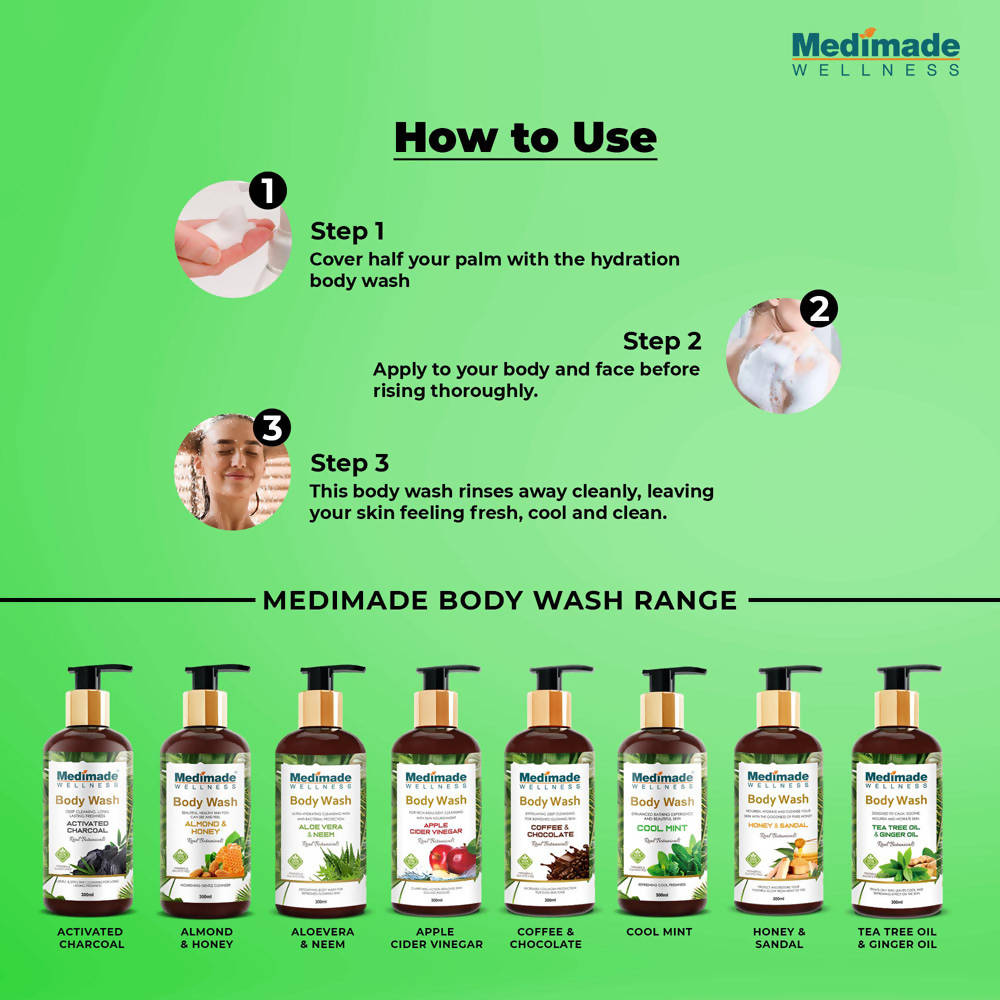 Medimade Wellness Cool Mint Body Wash | Grocsy