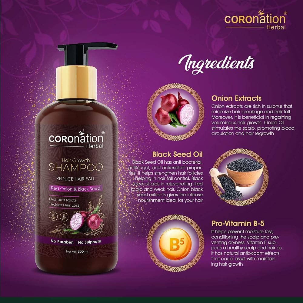Coronation Herbal Hair Growth Shampoo | Grocsy