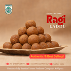 Sreshta Farms Organic Ragi (Finger Millet) Laddu | Grocsy