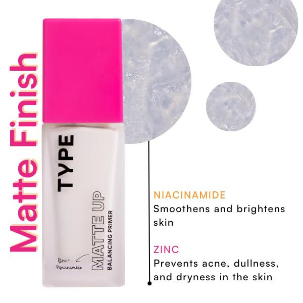 Type Beauty Matte Up Balancing Primer | Grocsy