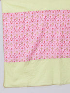 HERE&NOW Women Pink Ethnic Motifs Printed Pure Cotton Kurta Set | Grocsy