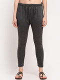 TAG 7 Women Grey Ankle-Length Leggings | Grocsy