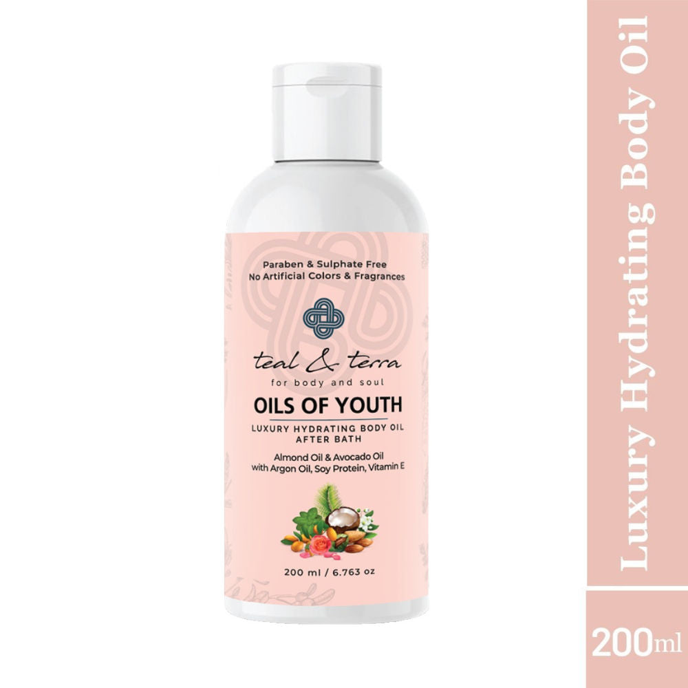 Teal & Terra Luxury Hydrating Body Oil | Grocsy