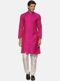 Sethukrishna Men Rose Kurta with Pyjamas | Grocsy