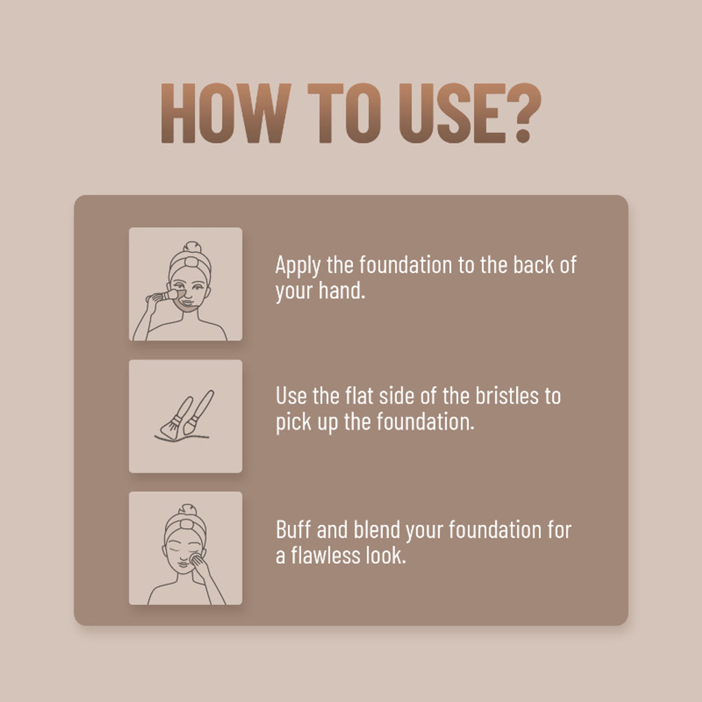 Swiss Beauty Foundation Blender Brush | Grocsy