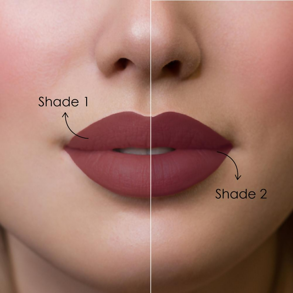 Blue Heaven 2-In-1 Dual Shade Lipstick - C6 | Grocsy