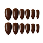 Shills Professional Reusable Press On Nails Almond - SPN605 | Grocsy