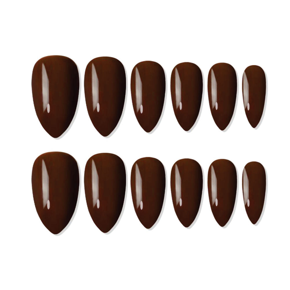 Shills Professional Reusable Press On Nails Almond - SPN605 | Grocsy