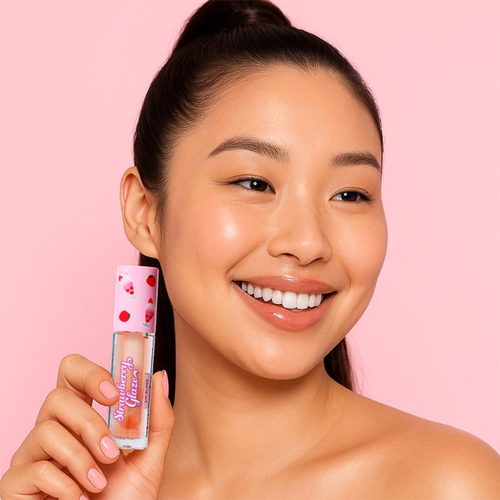 Makeup Revolution Strawberry Glaze Lip Gloss - Udderly Obsessed | Grocsy