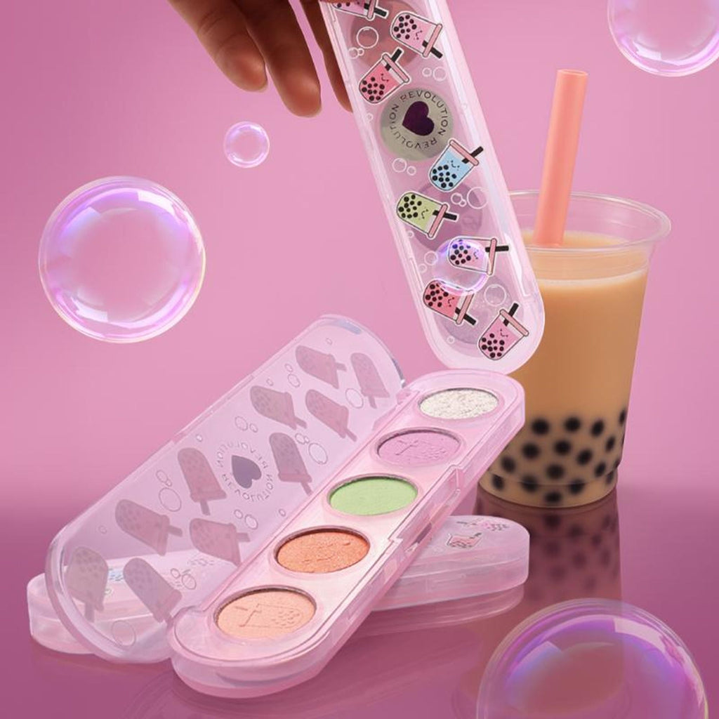 Makeup Revolution Bubble Eyeshadow Palette - Tea Mini Matchi | Grocsy