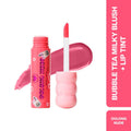 Makeup Revolution Bubble Tea Milky Blush + Lip Tint - Oolong Nude | Grocsy