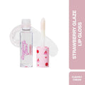 Makeup Revolution Strawberry Glaze Lip Gloss - Clearly Cream | Grocsy