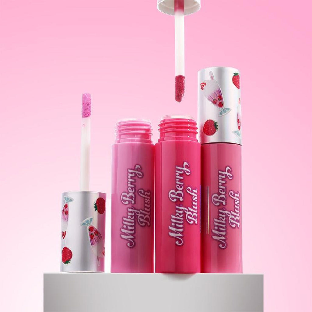 Makeup Revolution Milkshake Lip + Cheek Tint - Berry Burst | Grocsy
