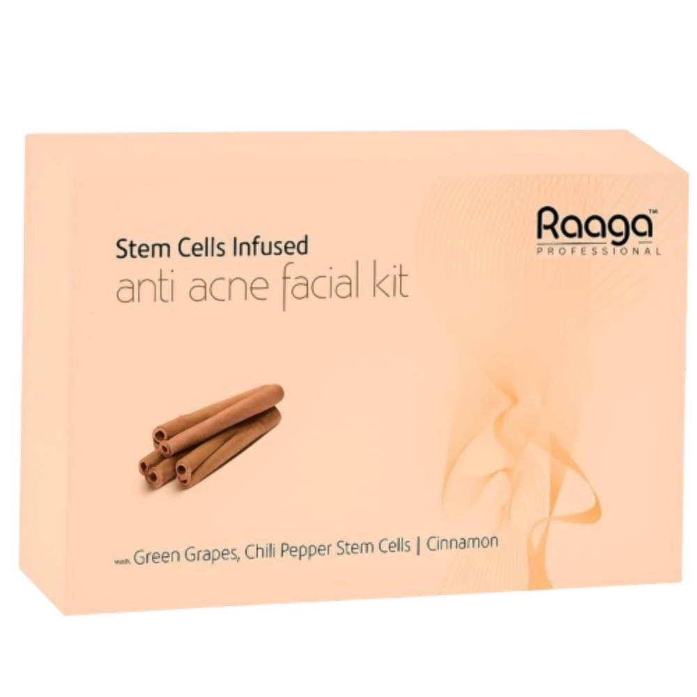 Raaga Professional Stem Cells Infused Anti Acne Facial Kit | Grocsy