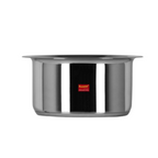 Sumeet Stainless Steel Encapsulated Bottom Induction & Gas Stove Friendly Container | Grocsy