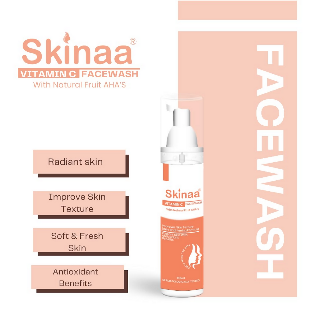 Skinaa Vitamin C Face Wash | Grocsy