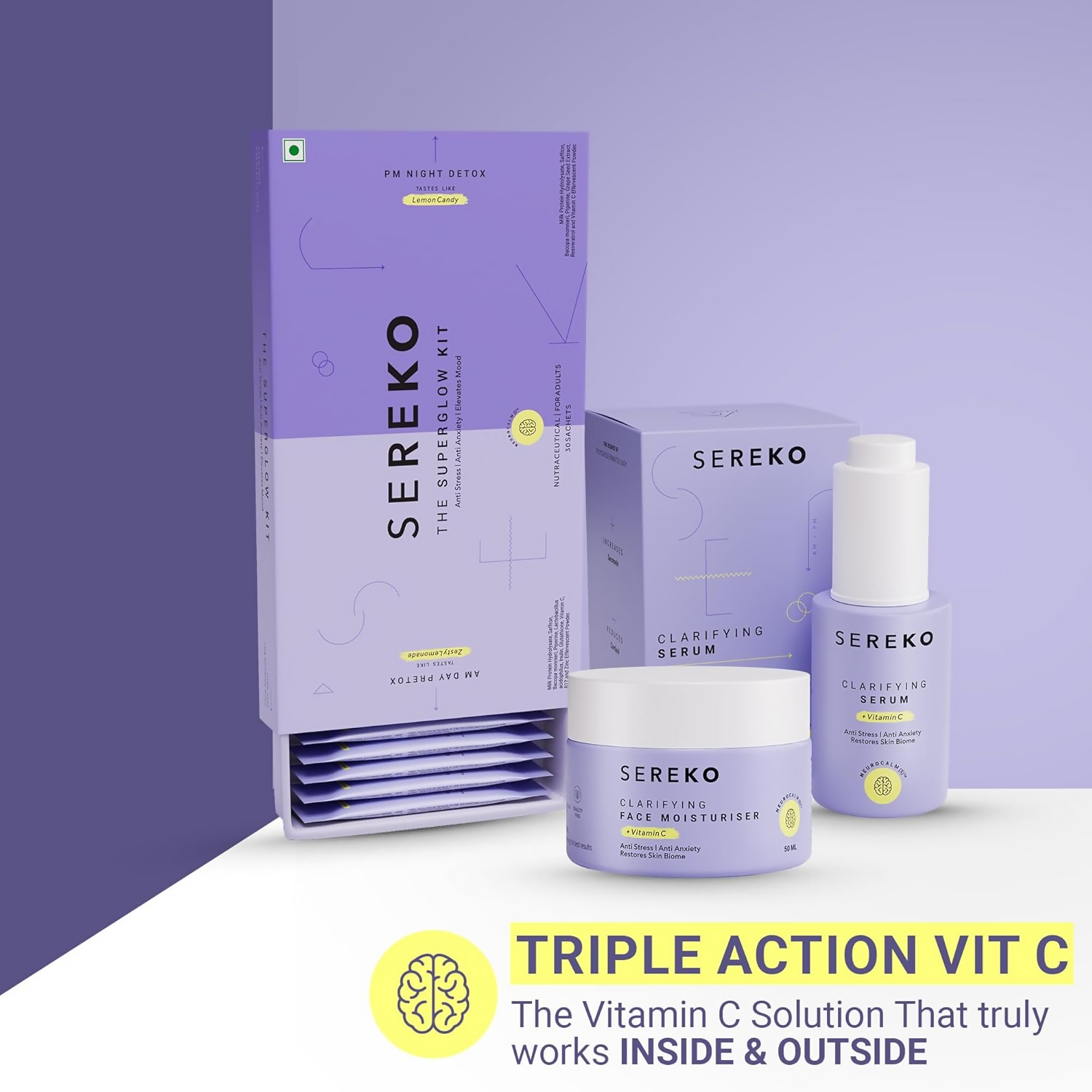 Sereko Advanced Active Vitamin C Skin Regime | Grocsy
