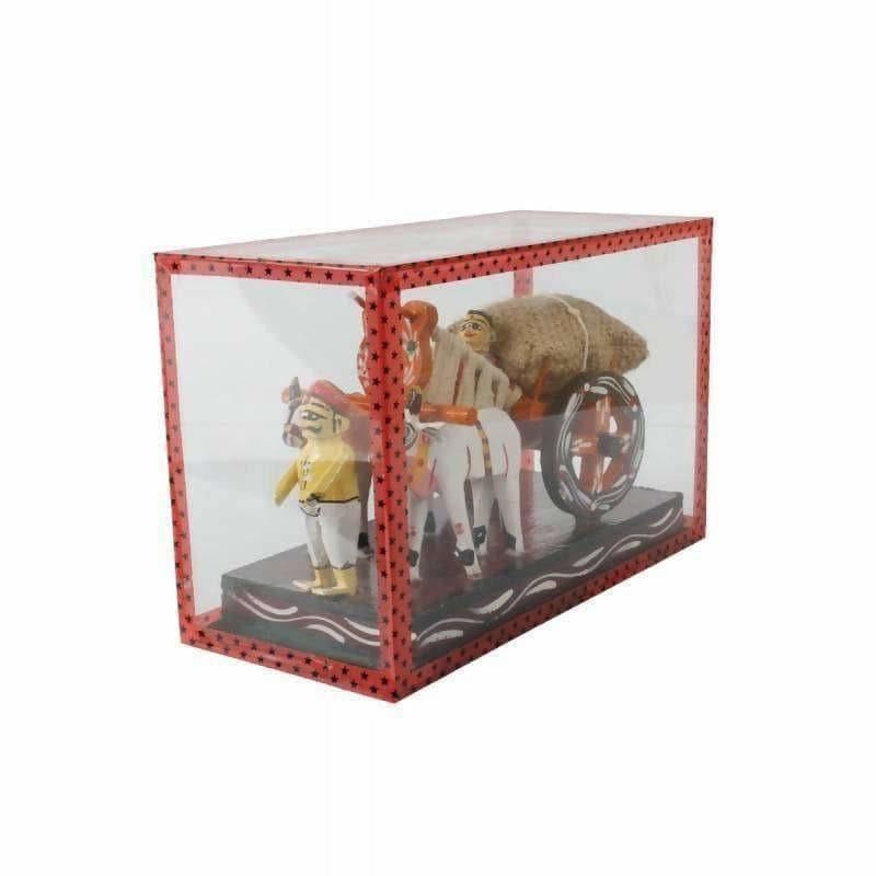 Kondapalli Bullock Cart With Frame(Medium size) | Grocsy