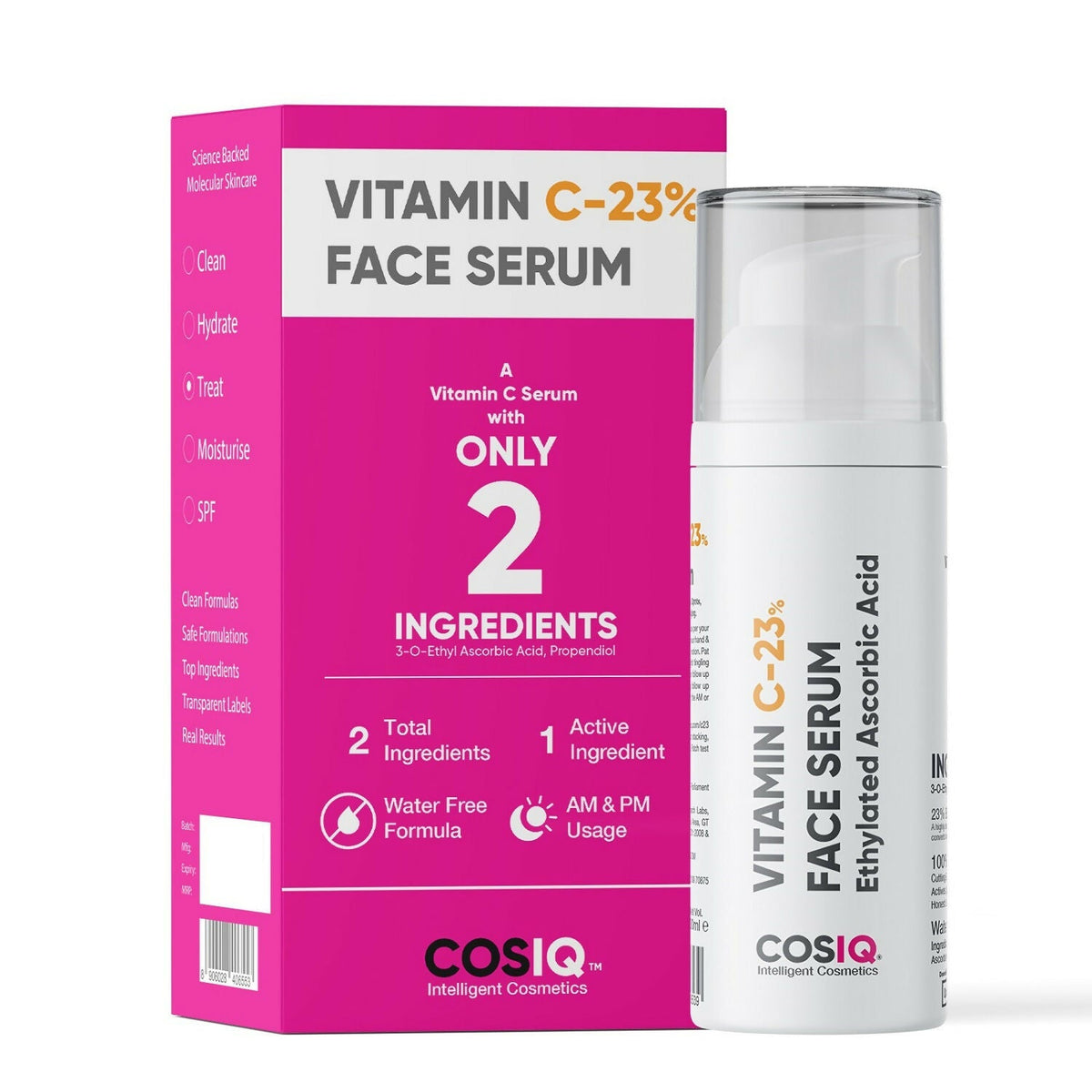 Cos-IQ Vitamin C-23% Face Serum | Grocsy