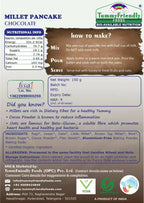 TummyFriendly Foods Aluminium-Free Millet Pancake Mix - Chocolate | Grocsy