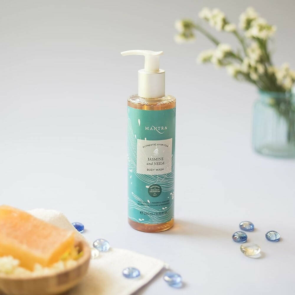 Mantra Herbal Jasmine and Neem Body Wash | Grocsy