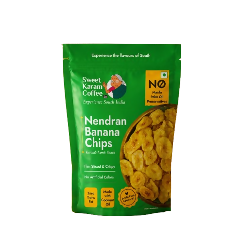 Sweet Karam Coffee Nendran Banana Chips | Grocsy