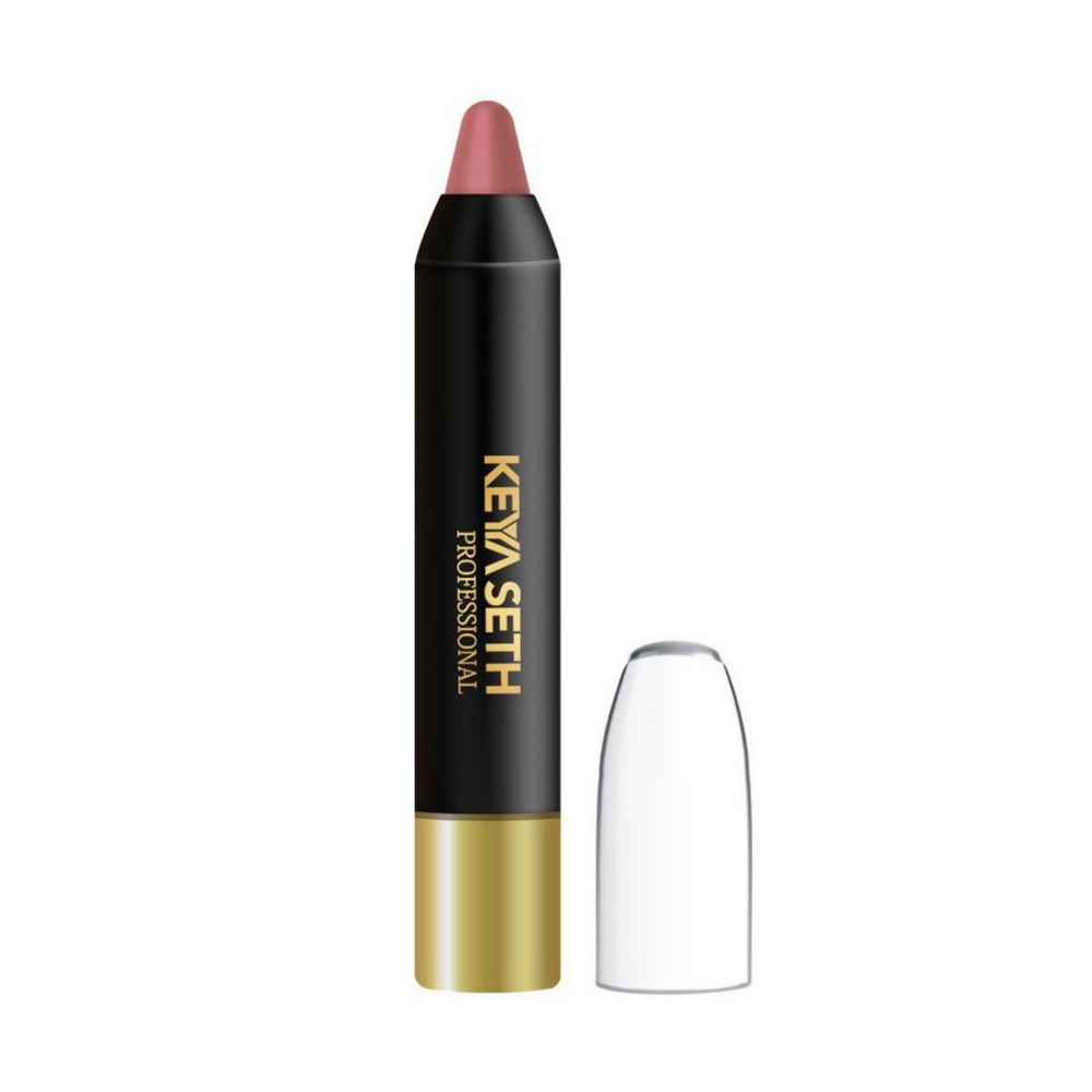Keya Seth Aromatherapy Professional Matte Lip Pen - Dark Nude Pink | Grocsy