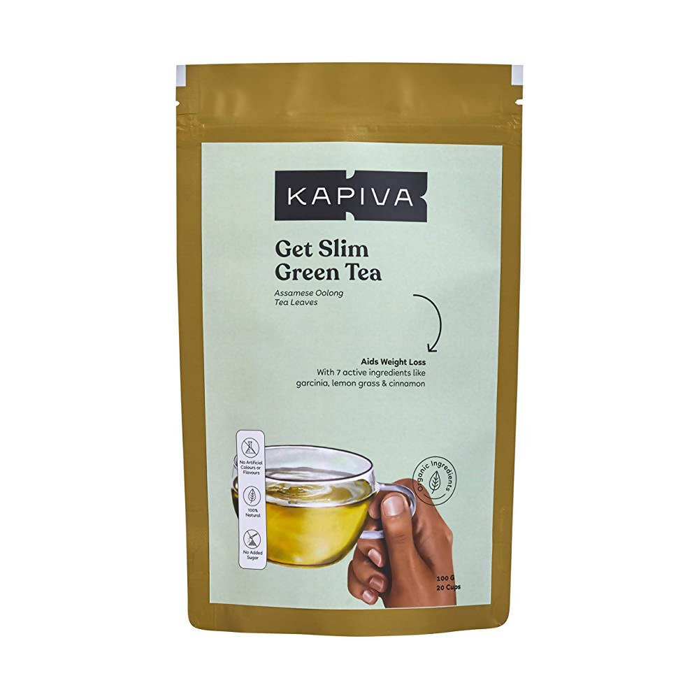 Kapiva Ayurveda Get Slim Green Tea | Grocsy