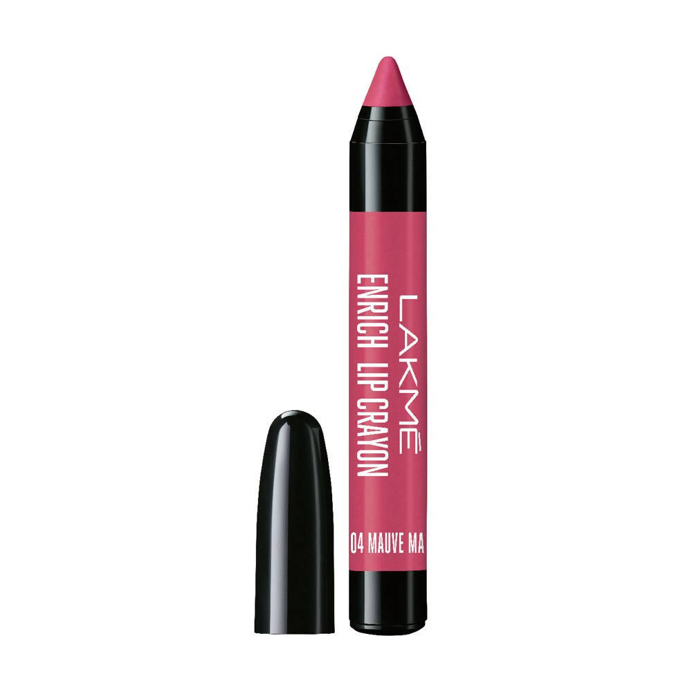 Lakme Enrich Lip Crayon - Mauve Magic | Grocsy