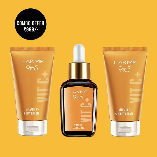Lakme 9to5 Vitamin C+ Skin Care Value Set | Grocsy