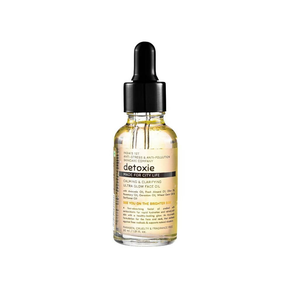 Detoxie Calming & Clarifying Ultra Glow Face Oil | Grocsy