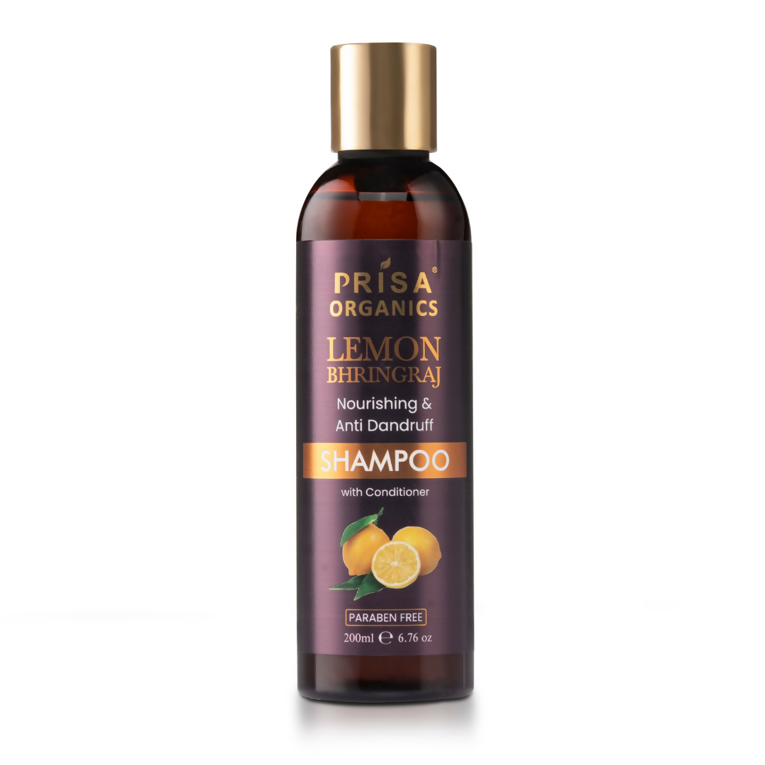 Prisa Organics Lemon & Bhringraj Shampoo | Grocsy