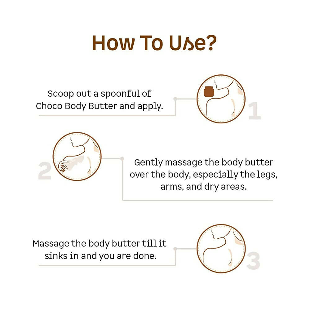 mCaffeine Naked & Rich Choco Body Butter | Grocsy