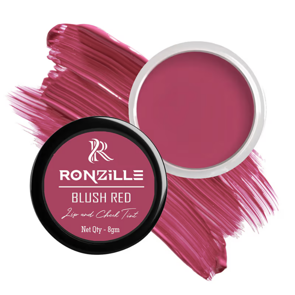 Ronzille Lip And Cheek Tint - Blush Red | Grocsy