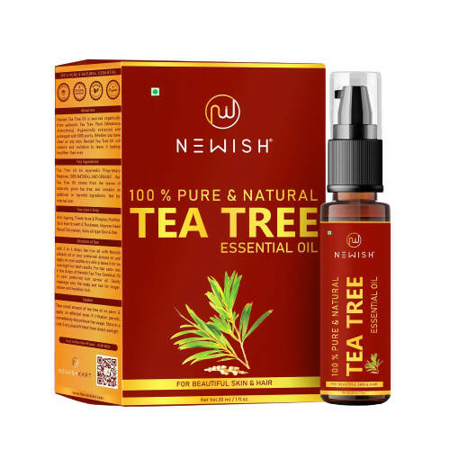 Newish Pure & Natural Tea Tree Essential Oil | Grocsy