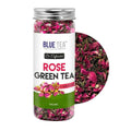 Blue Tea Organic Rose Green Tea | Grocsy