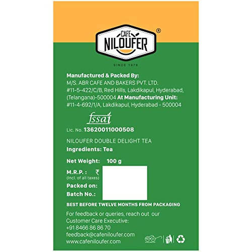 Cafe Niloufer Double Delight Tea Powder | Grocsy