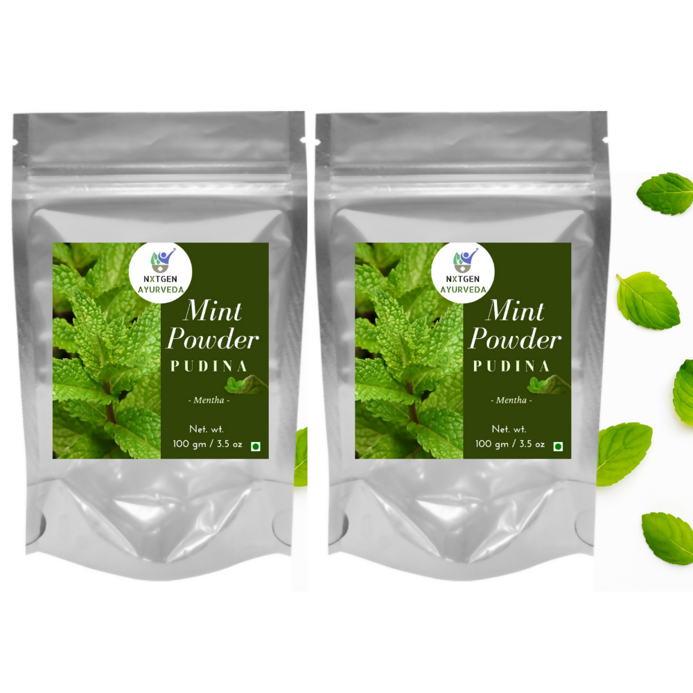 Nxtgen Ayurveda Mint Powder (Pudina) | Grocsy