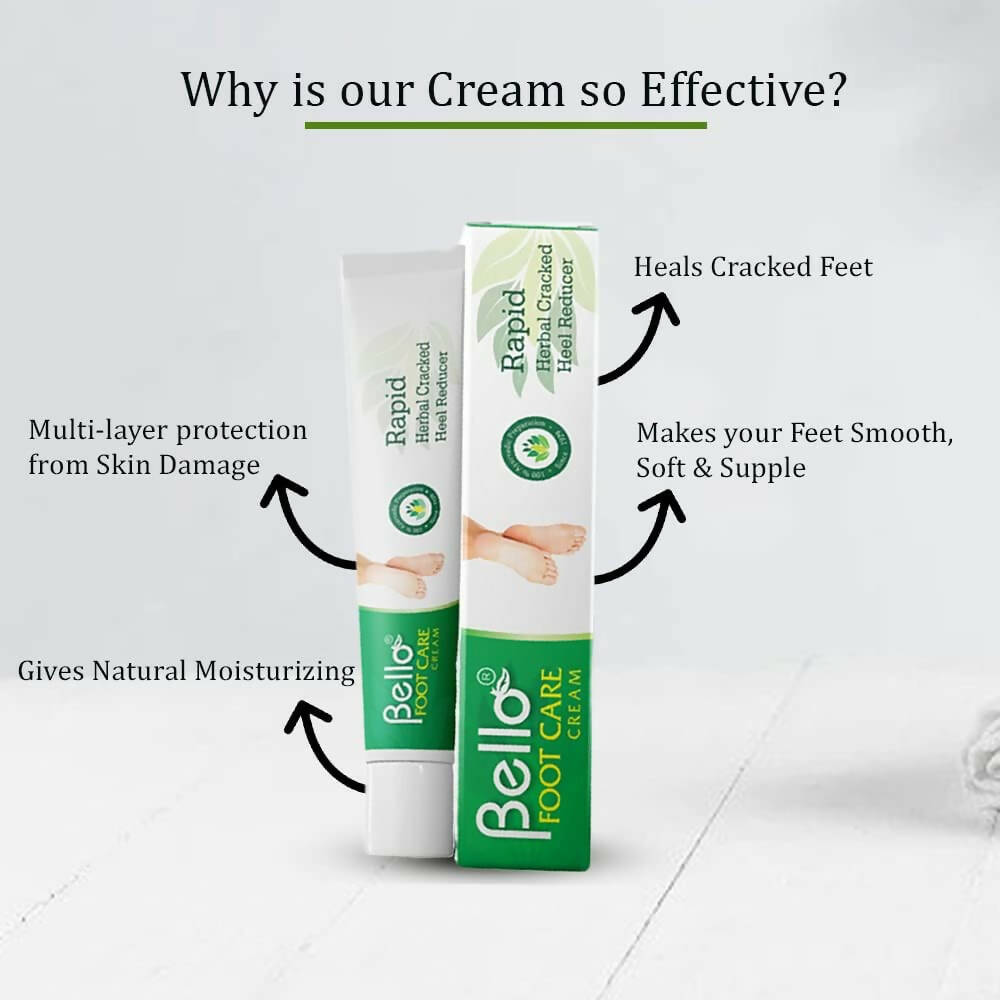 Bello Herbals Foot Care Cream | Grocsy