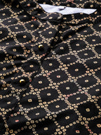 Ahalyaa Women's Traditional wear Kurta - Black | Grocsy