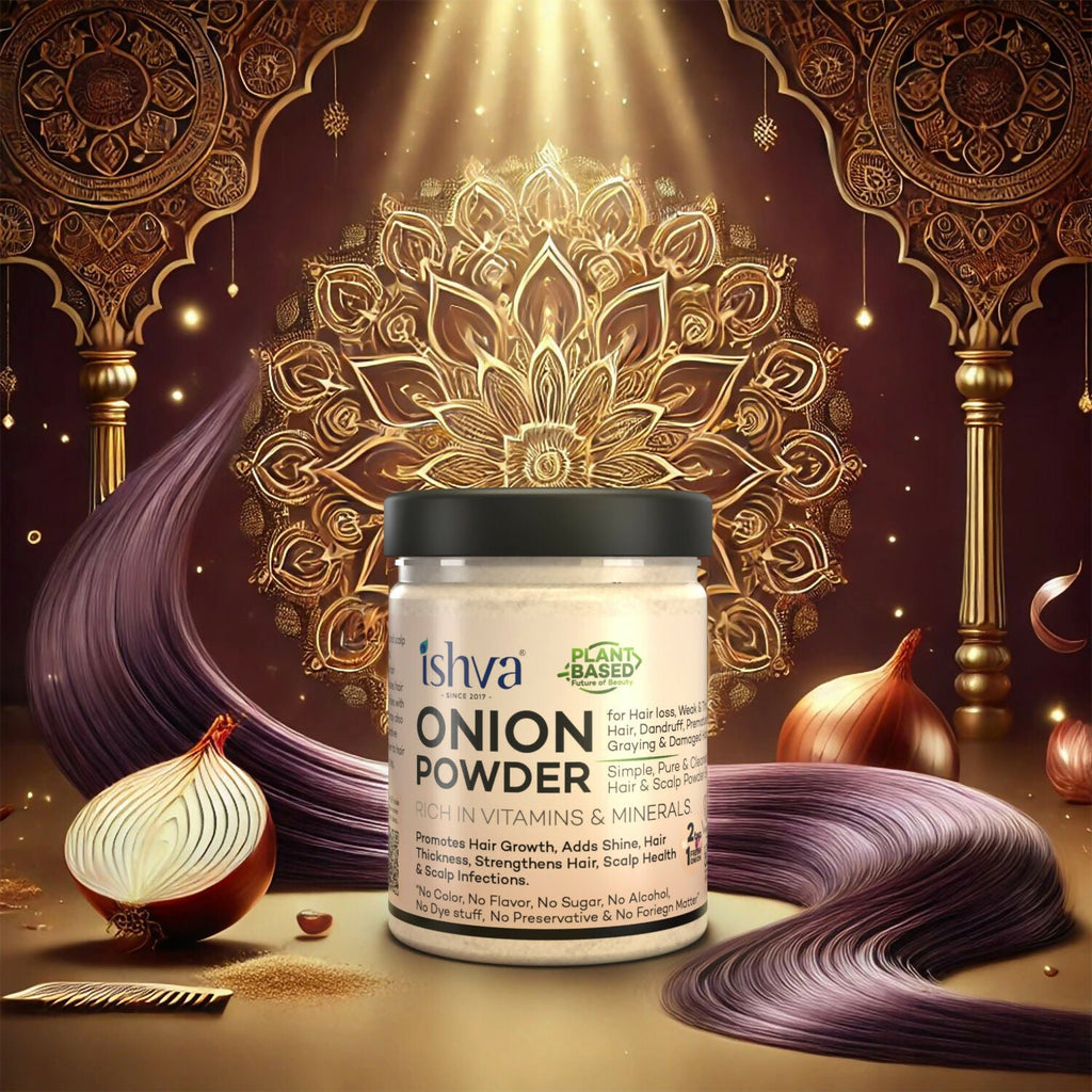 Ishva Onion Powder For Hair | Grocsy