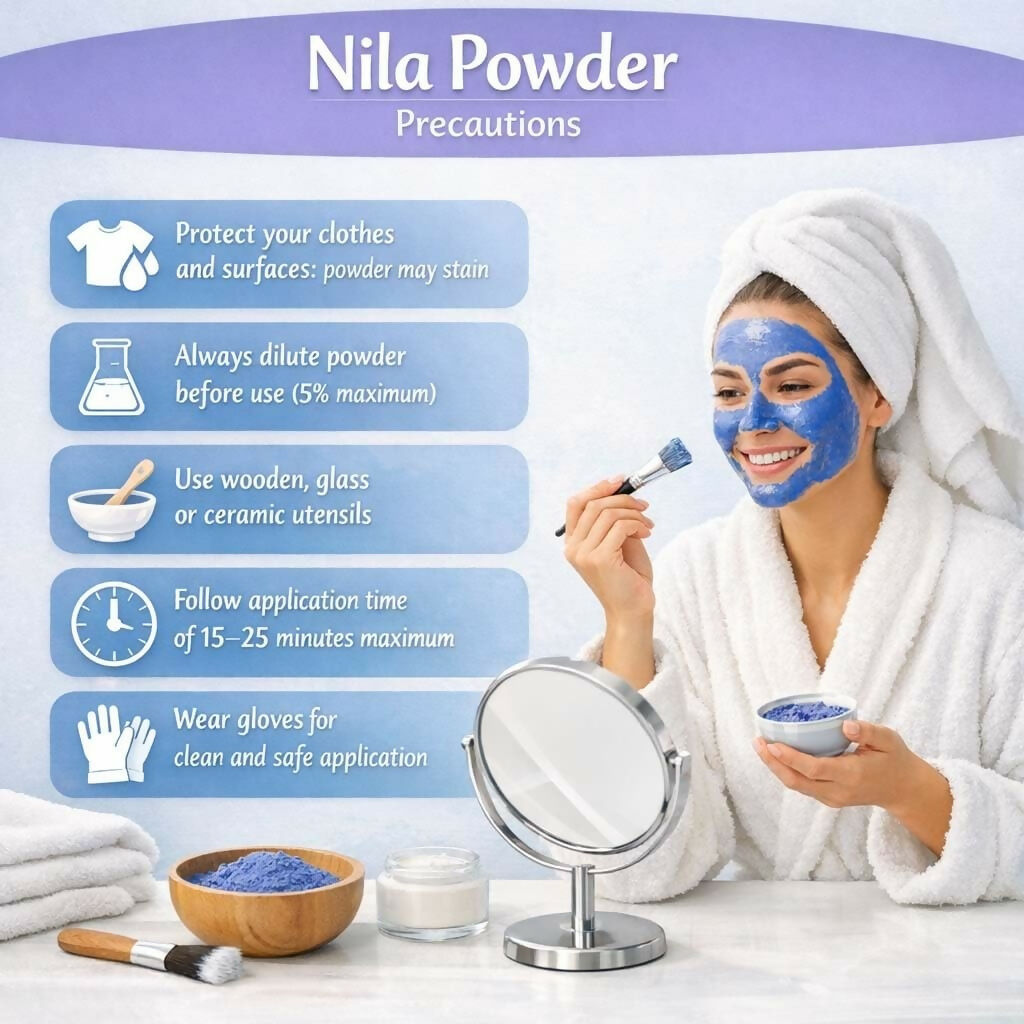 Bare Alpha Moroccan Nila Powder – 100% Natural Indigo Blue Powder | Grocsy